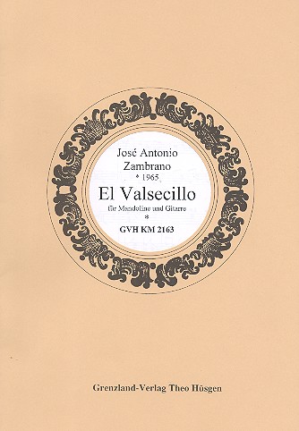 El Valsecillo für Mandoline