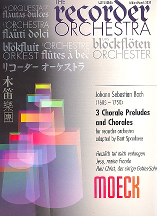 3 Chorale Preludes and Chorales