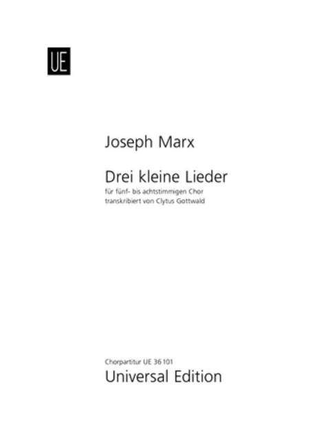 3 kleine Lieder