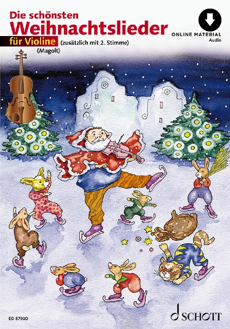 Die schönsten Weihnachtslieder (+Online Audio)