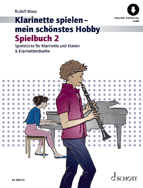 Klarinette spielen - mein schönstes Hobby Spielbuch Band 2 (+Online Au