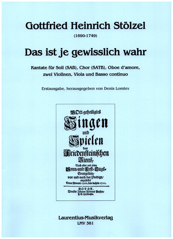 Das ist je gewisslich wahr