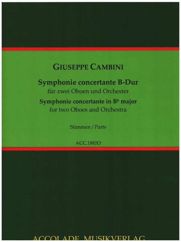 Symphonie concertante B-Dur