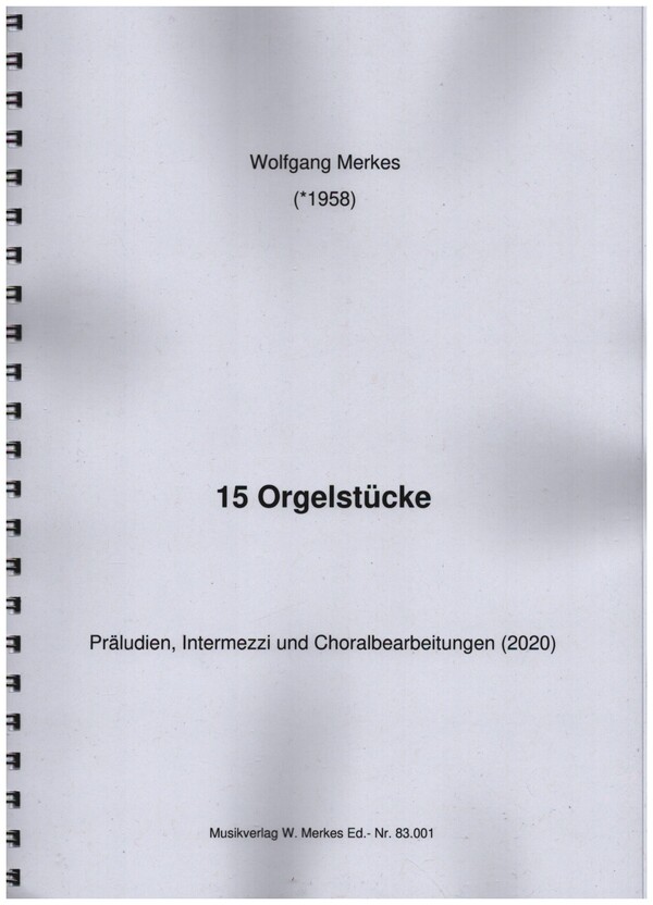 15 Orgelstücke Band 1