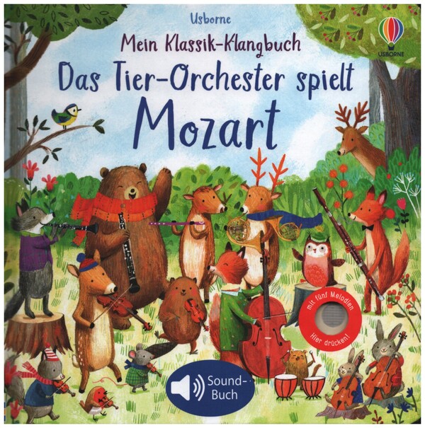 Mein Klassik-Klangbuch: Das Tier-Orchester spielt Mozart (+Soundchip)