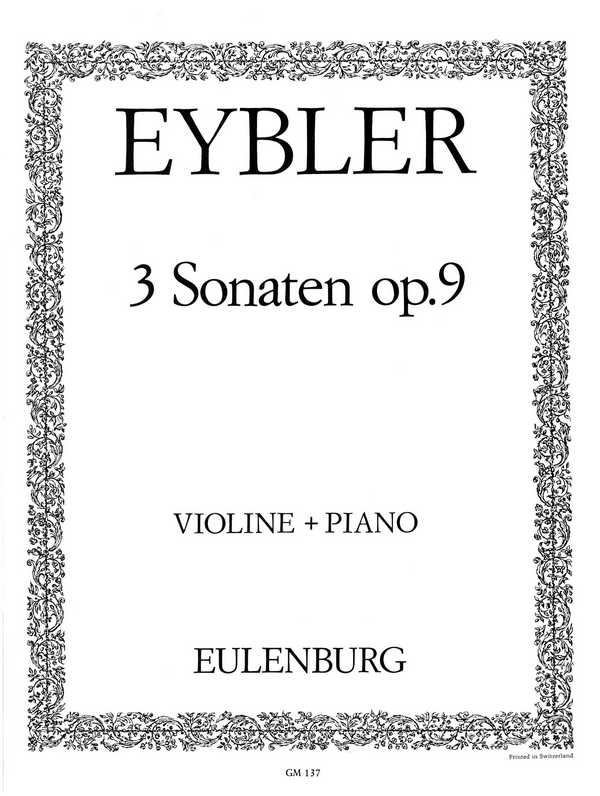 3 Sonaten op.9
