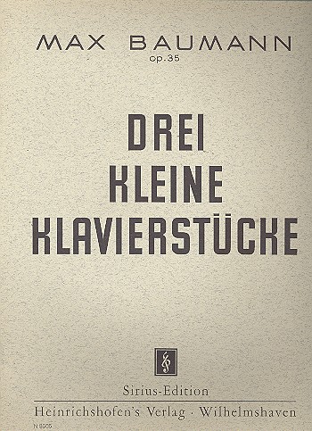 3 kleine Klavierstücke op.35