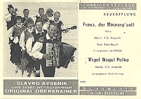 Franz der Maurergsell  und