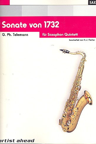 Sonate von 1732 für 5 Saxophone