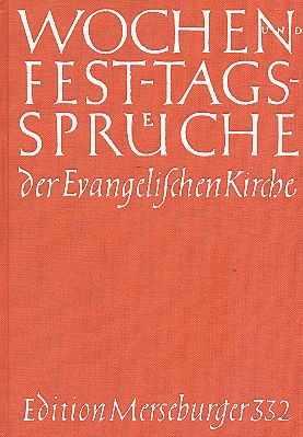 Wochen- und Festtagssprüche