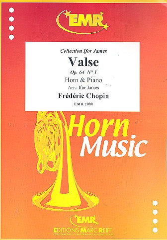 Valse op.64,1 für Horn und Klavier