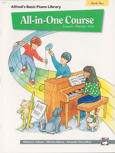 ALF5741  Alfred's Basic All-in-One Course, Book 2