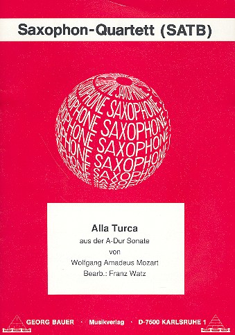 Alla turca aus der Sonate A-Dur KV331