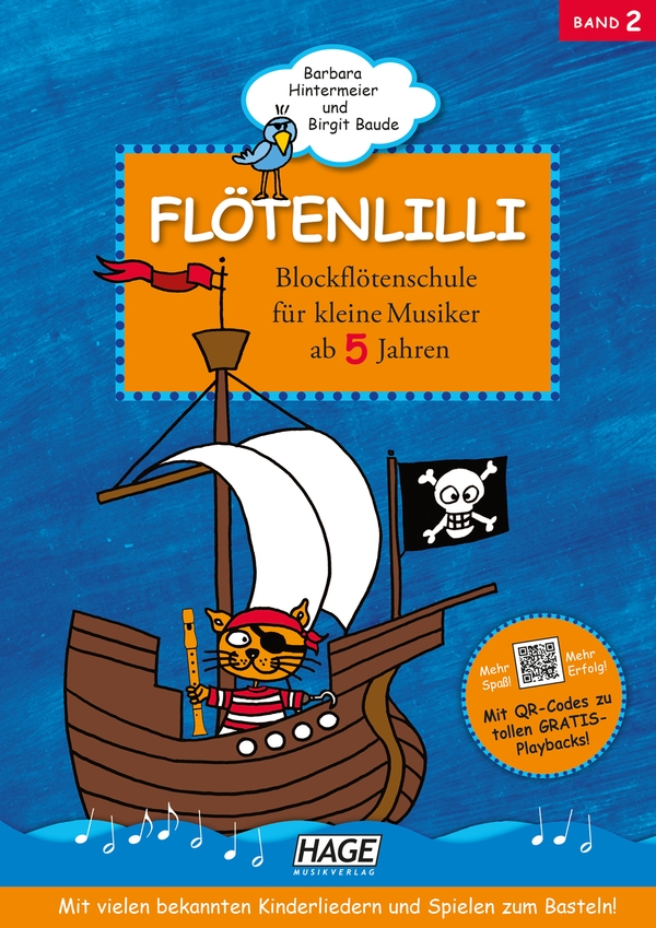 Flötenlilli Band 2 (+QR-Codes)