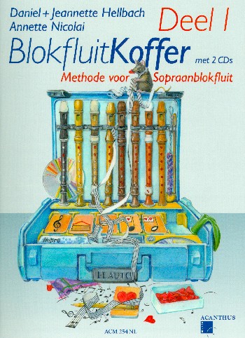 Blokfluitkoffer vol.1 (+ 2 CD's)