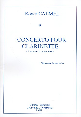 Concerto pour clarinette et orchestre de chambre