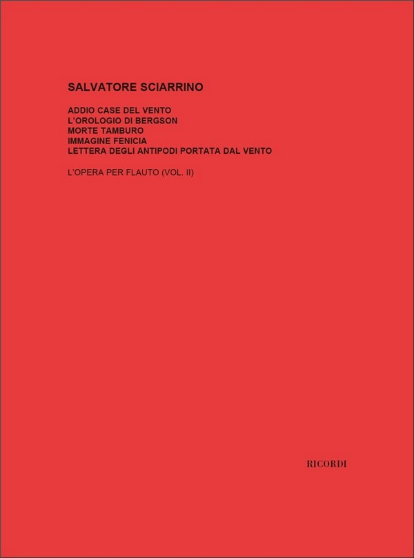 L'Opera per flauto vol.2