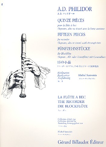 15 pièces pour flute à bec (S,A,T) et bc