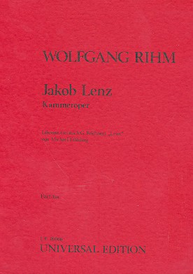 Jakob Lenz Studienpartitur