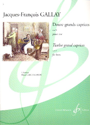 12 Grands Caprices op.32 pour cor