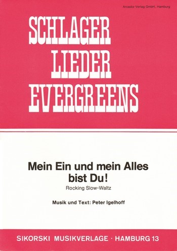 Mein Ein und mein alles bist du: Einzelausgabe für