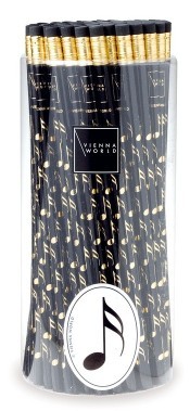 Bleistiftbox Note Schwarz