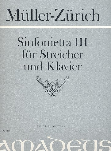 Sinfonietta 3 für Klavier und
