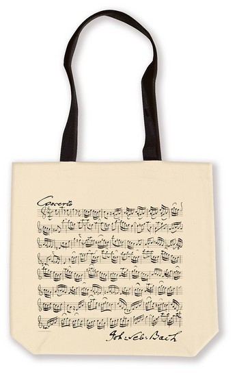 Tragetasche Bach natur lange Griffe