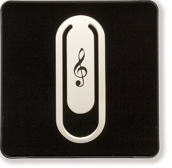 Lesezeichen Violinschlüssel Metall