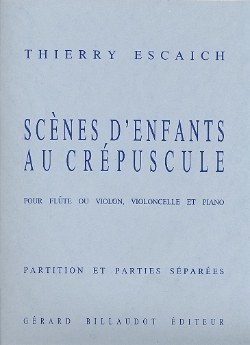 Scènes d'enfants au crépuscule pour flute ou