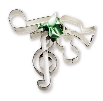 Keksausstecherset 4-teilig grün