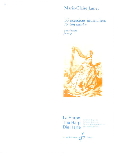 16 exercices journaliers pour harpe