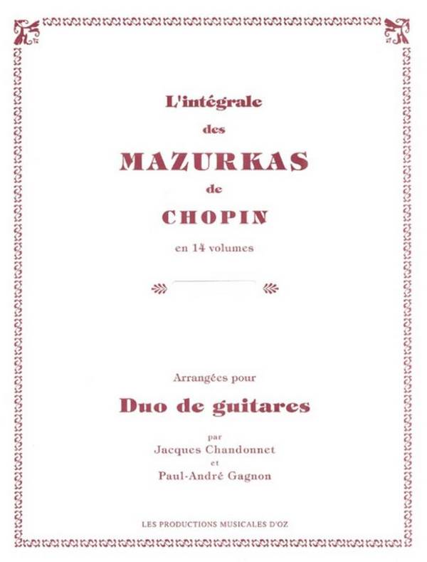 Mazurkas op.17