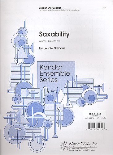 Saxability for 4 saxophones (AATB)