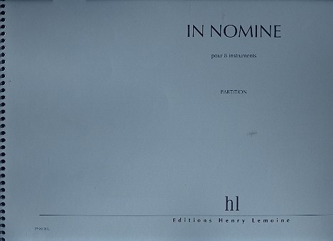 In Nomine pour 8 instruments