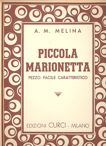 Piccola Marionetta pezzo facile caratteristico