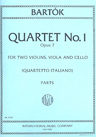 Quartet no.1 op.7