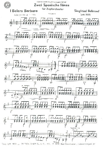 Zwei Spanische Tänze