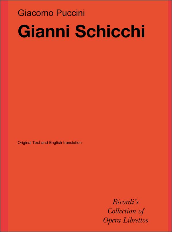 Gianni Schicchi Libretto (it/en)