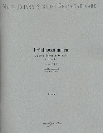 Frühlingsstimmen op.410 für Sopran