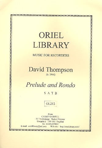 Prelude and Rondo for