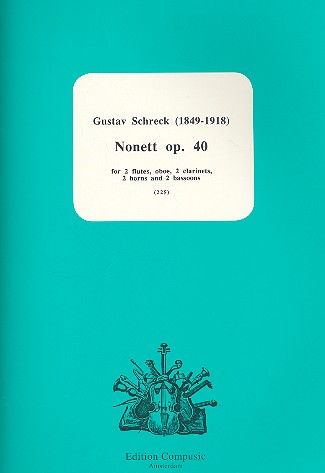 Nonett op.40 for 2 flutes, oboe,