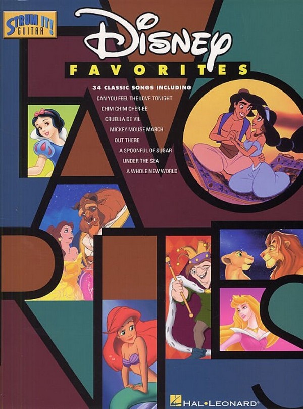 Disney Favorites: 34 classic songs
