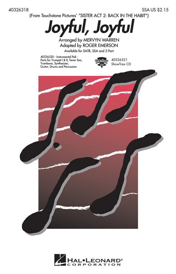 Joyful, joyful for female chorus (SSA)