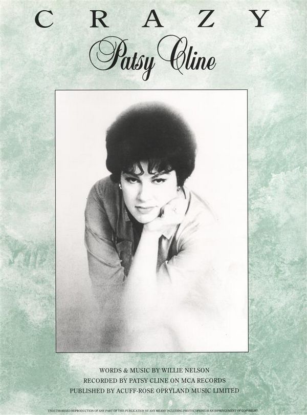 Crazy: Einzelausgabe piano/voice/guitar