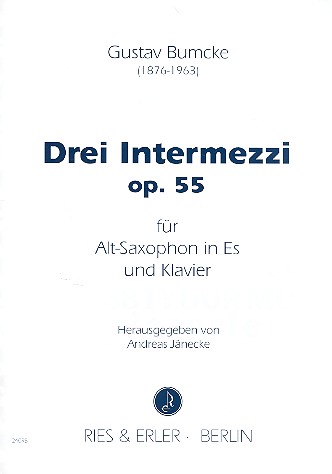 3 Intermezzi op.55 für