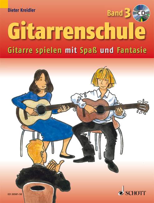 Gitarrenschule Band 3 (+CD)