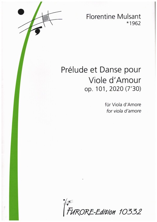 Prélude et Danse pour viole d'amour op.101