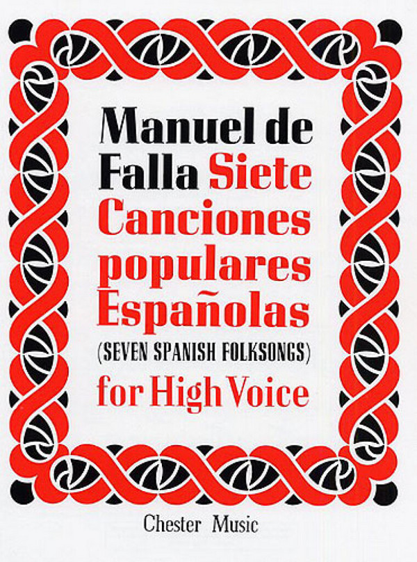 7 Spanish Folksongs for high voice and