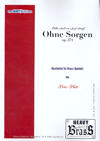 Ohne Sorgen Polka schnell op.271 für